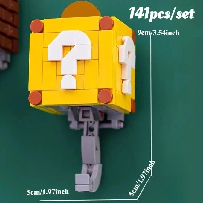141pcs/set Coin Building Blocks Keychain Set - DIY Pendant with Unique Design, Perfect Christmas Gift Collectors