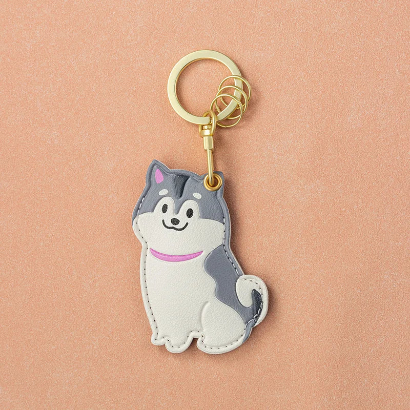 Cute Puppy Keychains Girl Boy Mini Kitty for Car Key Chain Ring Holder Gift Cat Bag Purse Charms Pendant Jewelry Accessories