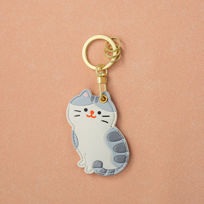 Cute Puppy Keychains Girl Boy Mini Kitty for Car Key Chain Ring Holder Gift Cat Bag Purse Charms Pendant Jewelry Accessories